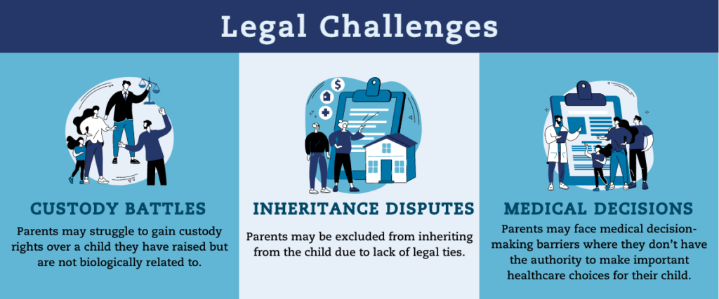 Legal challenges faced by non-biological parents